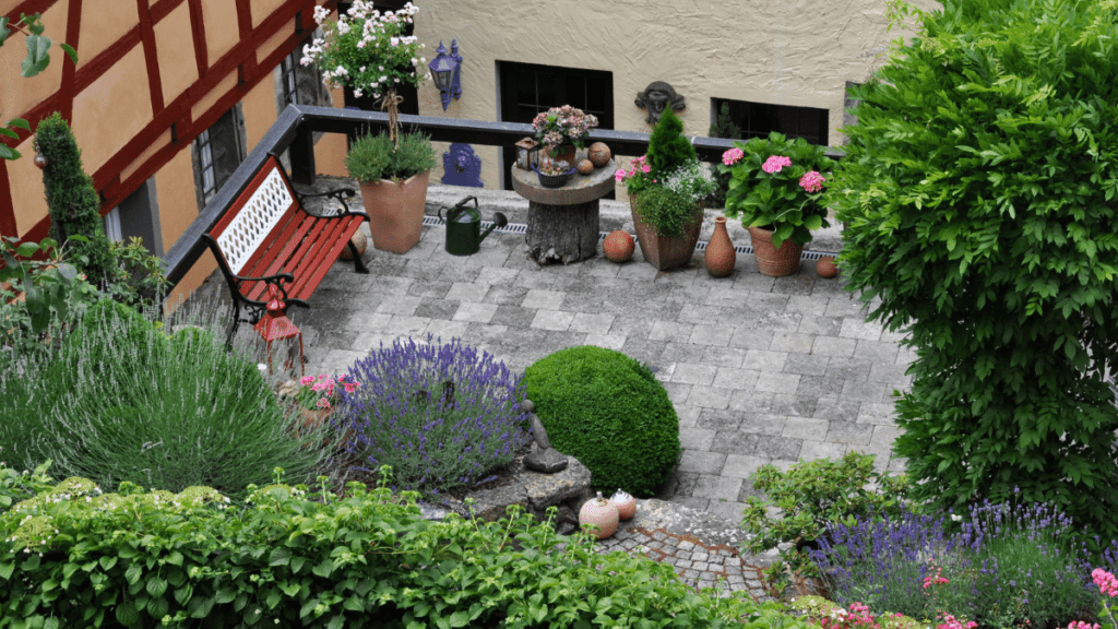 Cheap landscaping ideas small patio garden